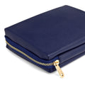 Unknowns Standard Tech Organizer | Compact Vegan Leather Pouch for Cables, USBs, and Essential Travel Gadgets (Standard) (Navy Blue)