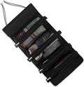 Unknowns Roll-Up 4-in-1 Hanging Toiletry Bag | Large Capacity Cosmetic Organizer for Men & Women Travel  (Black)