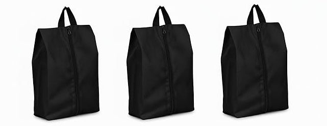 Unknowns Premium Shoe Bag Set (3 Pack) | Lightweight, Waterproof Shoe Pouch and Washable Covers for Travel Storage