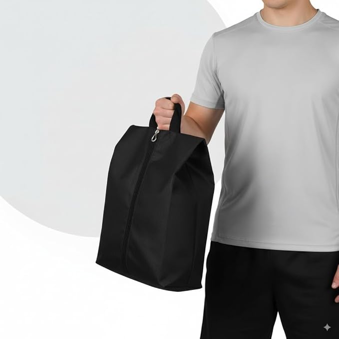 Unknowns Premium Shoe Bag Set (3 Pack) | Lightweight, Waterproof Shoe Pouch and Washable Covers for Travel Storage