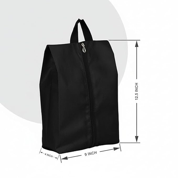 Unknowns Premium Shoe Bag Set (3 Pack) | Lightweight, Waterproof Shoe Pouch and Washable Covers for Travel Storage