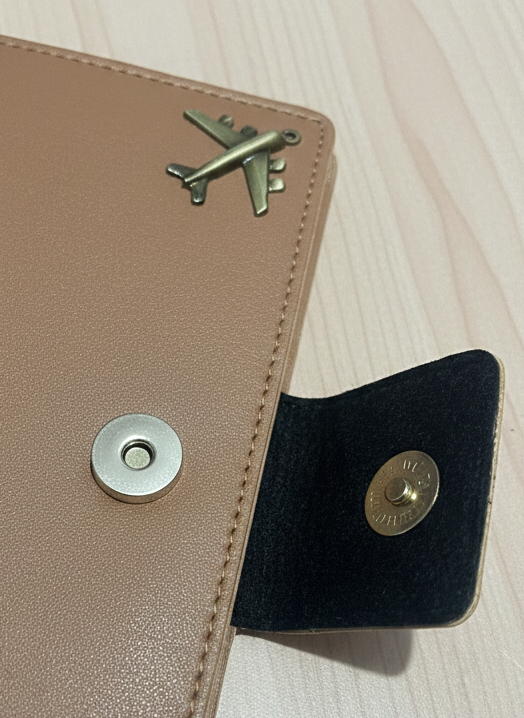 Effortless Journeys: Stoic Multi-Passport & Card Holder (Brown)