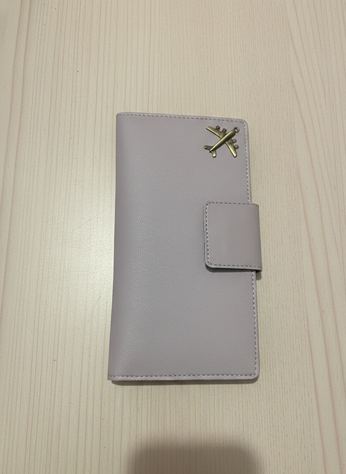 Effortless Journeys: Stoic Multi-Passport & Card Holder (Lavender)